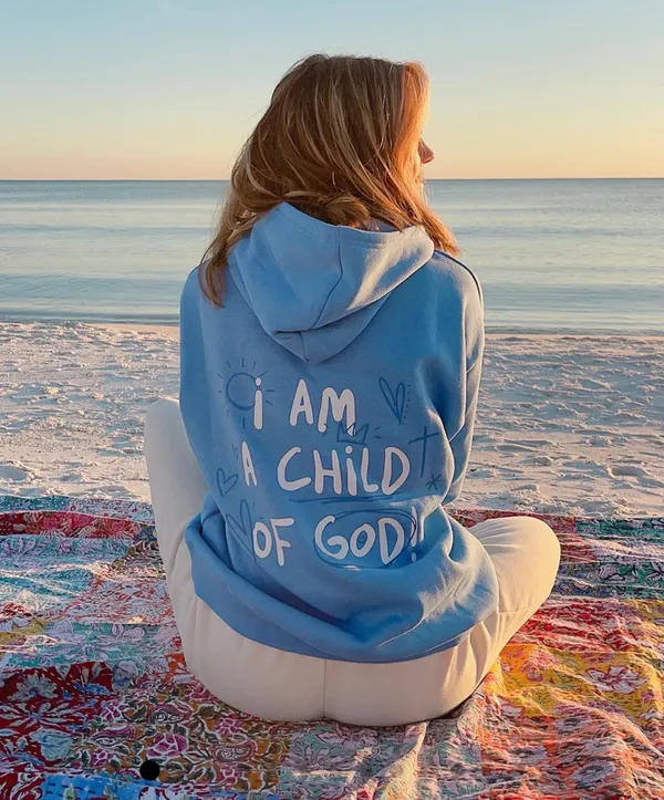 Etsy I Am A Child Of God Hoodie - Image 2