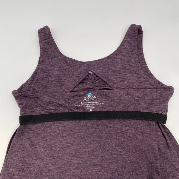 Kuhl Mova Aktiv Dress Womens‎ XL Purple Heather Stretch Outdoor Gorpcore Minimal - Image 9