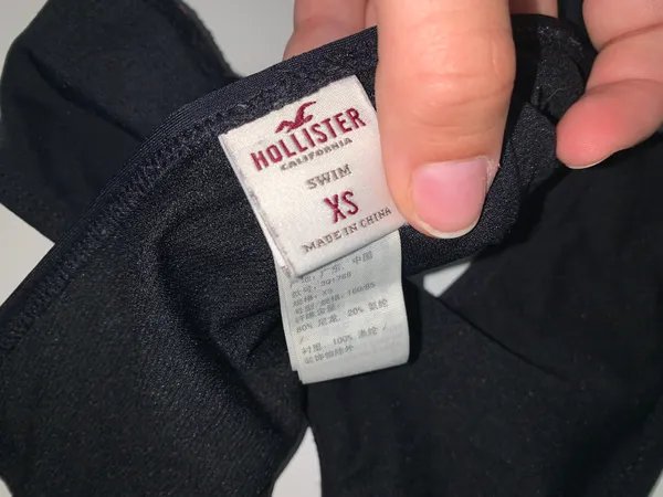 Black Bikini Bottoms Size XS - Image 3