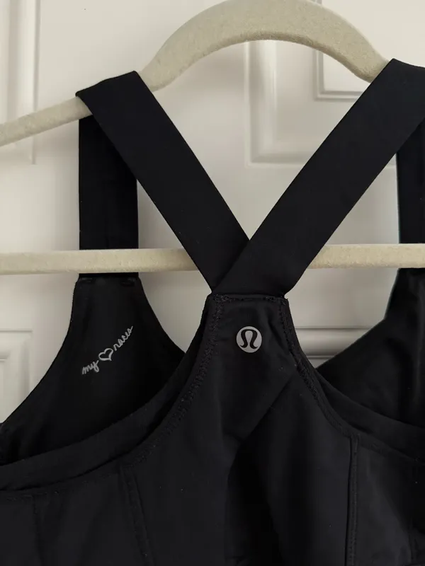 Lululemon Black Racerback Tank Top - Image 2