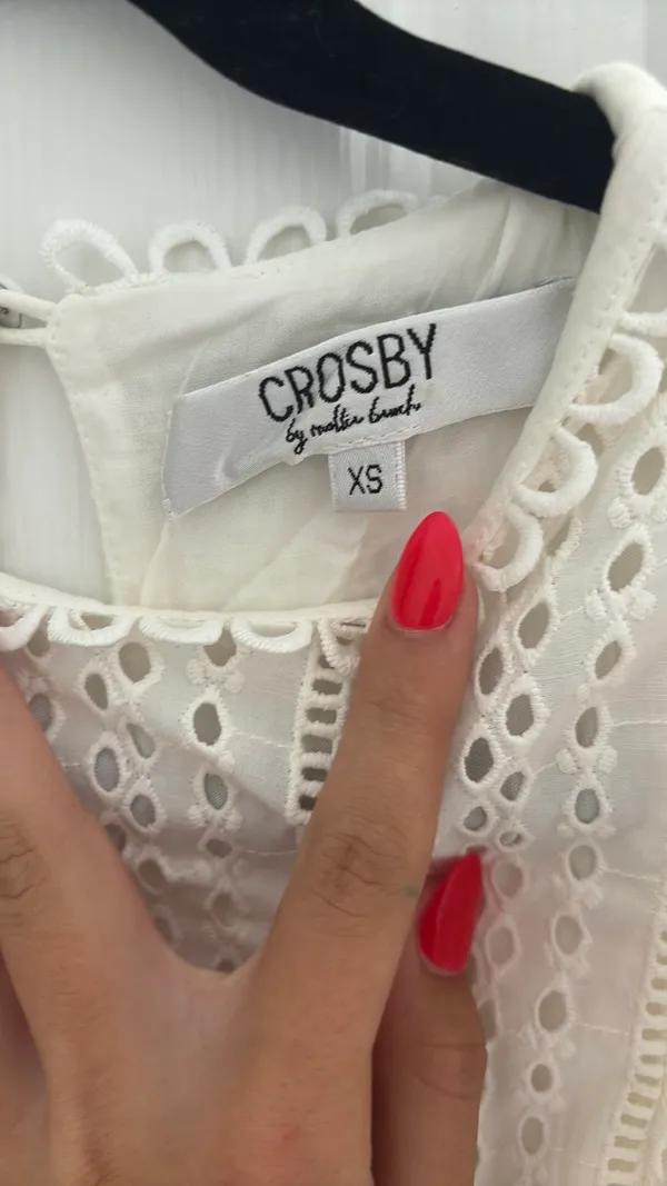 CROSBY by Mollie Burch White sundress - Image 2