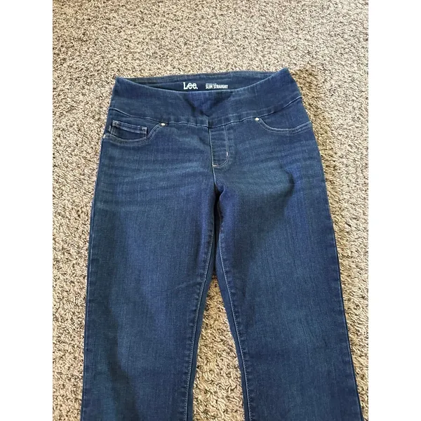 Lee's Women's Slimmy Straight‎ Fit Mid Rise Sculpture Skinny Jeans Size 8 - Image 2