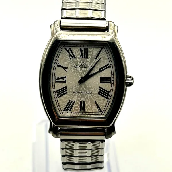 Anne Klein Silver-tone St. Steel Expansion Band Women’s Watch Working - Image 2