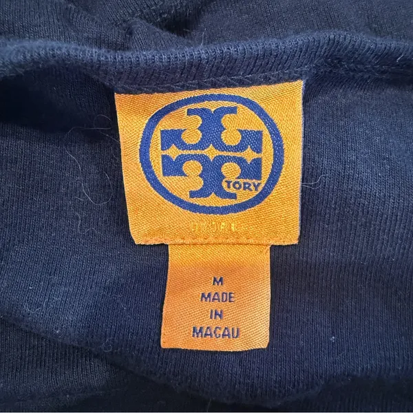 Tory Burch Navy Cotton Tank Top - Image 6