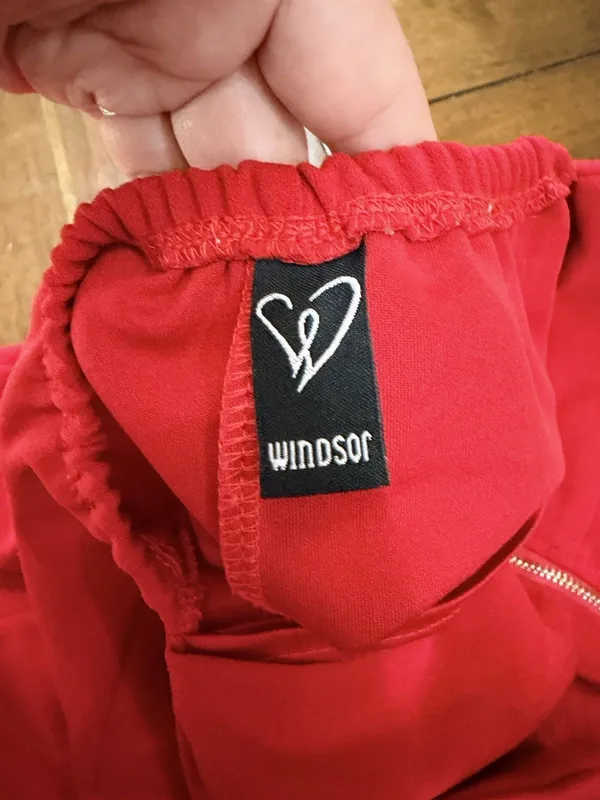 Windsor Red Mini Dress Size S Strappy Open Back Zip Bodycon Party Dress - Image 7