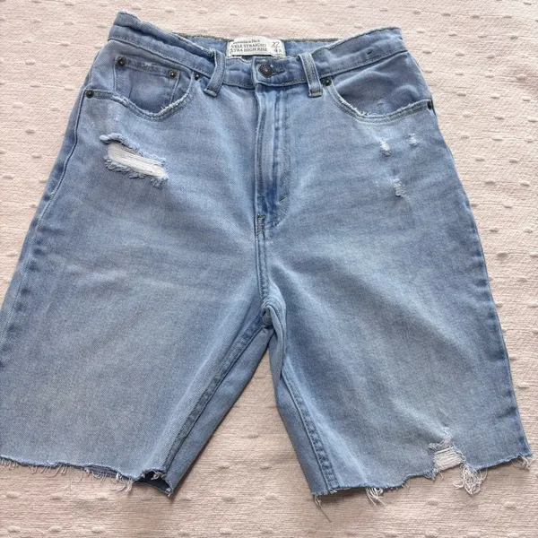 Abercrombie&Fitch Ankle Straight Ultra High Rise Size‎ 27 - Image 4