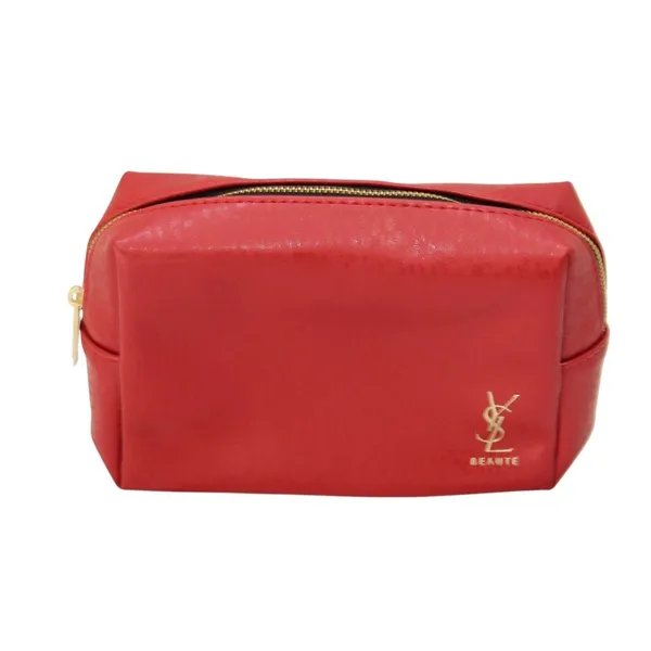 Yves Saint Laurent Red Cosmetic Bag Small - Image 2