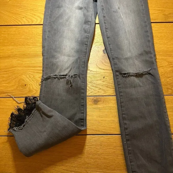 Mother high waisted looker dagger ankle fray Lacey saloon 23 jeans - Image 14