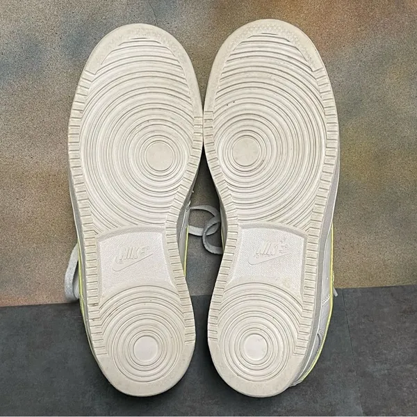 Nike Court Vision White/Green Women's Leather Tennis Shoes Size 9 - Image 16