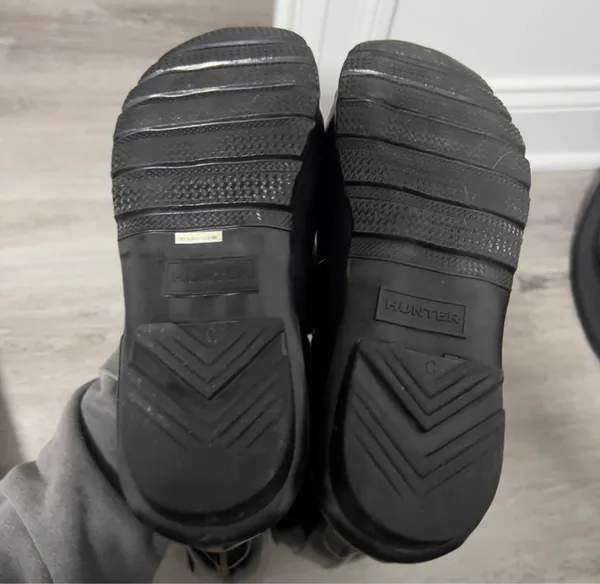 Hunter Original Tall Gloss Rain Boot Black - Image 2