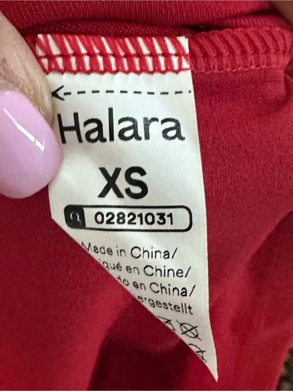 Halara Mock Neck Cap-Sleeve Top NWOT - Image 12