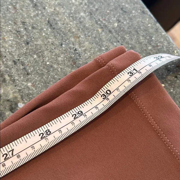 Lululemon Groove Super-High-Rise Flared Pant Nulu Ancient Copper Sz 8 31.5” - Image 5