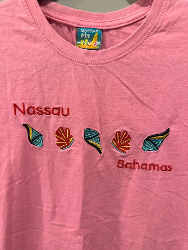Comfort Colors Caribbean Vibe Nassau Bahamas Tee - Image 3