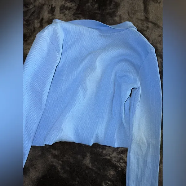 Princess Polly Downtown Top in Blue Size 6 - Image 10
