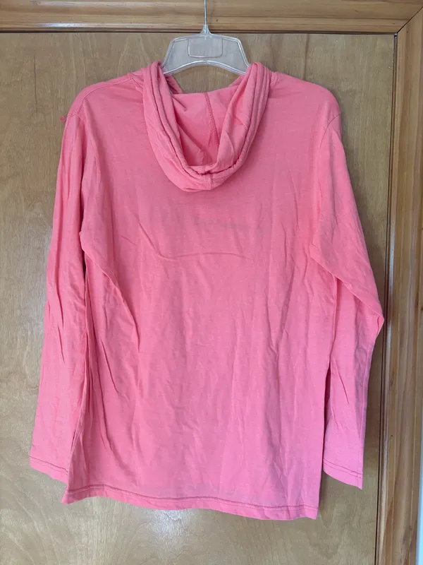 Life is Good NWT RetroVision Apparel Pink Lightweight Hoodie - Image 3