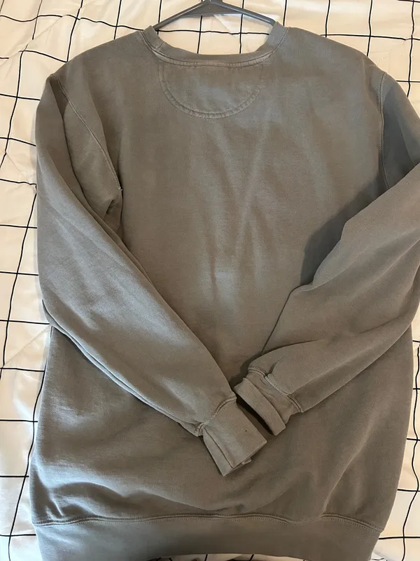 Comfort colors grey sweatshirt Gray - Image 2