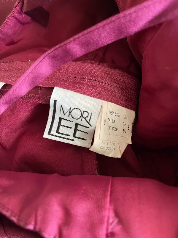 Mori Lee Dress Prom Formal Sz 3 Sz 4 - Image 8