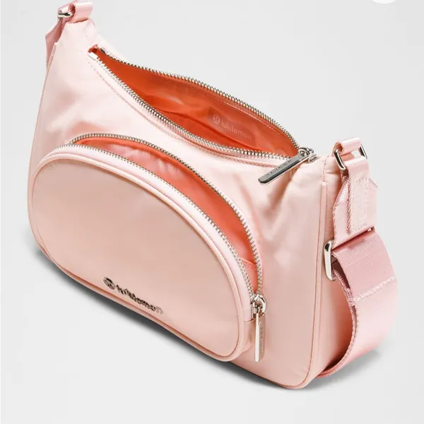 NWT lululemon Crossbody‎ Bag with Nano Pouch 2L in Flush Pink - Image 3