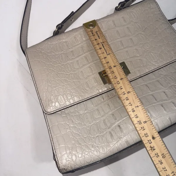 Kate Spade Orchard Valley Doris Soft Taupe Large Satchel Shoulder Bag FAIR CONDI - Image 12