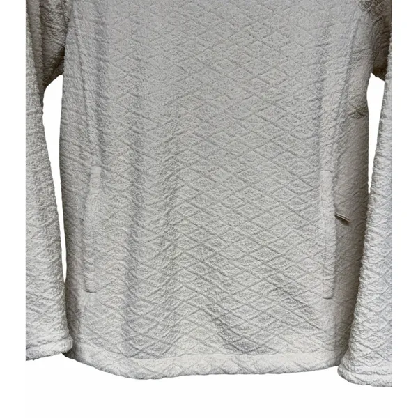 Patagonia‎ Diamond Capra Hooded Sweatshirt Cream Women's Size Small - Image 5