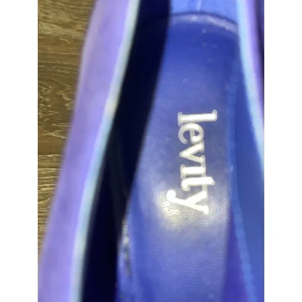 Elegant‎ Royal Blue Suede Peep-Toe High Heel Pumps Stilettos Evening Shoes S-39 - Image 6