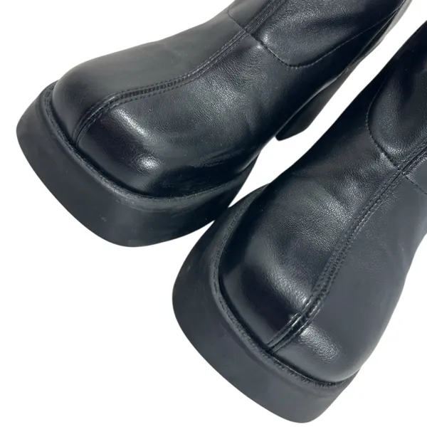 Steve Madden Klayton Black Platform Boots - Image 4