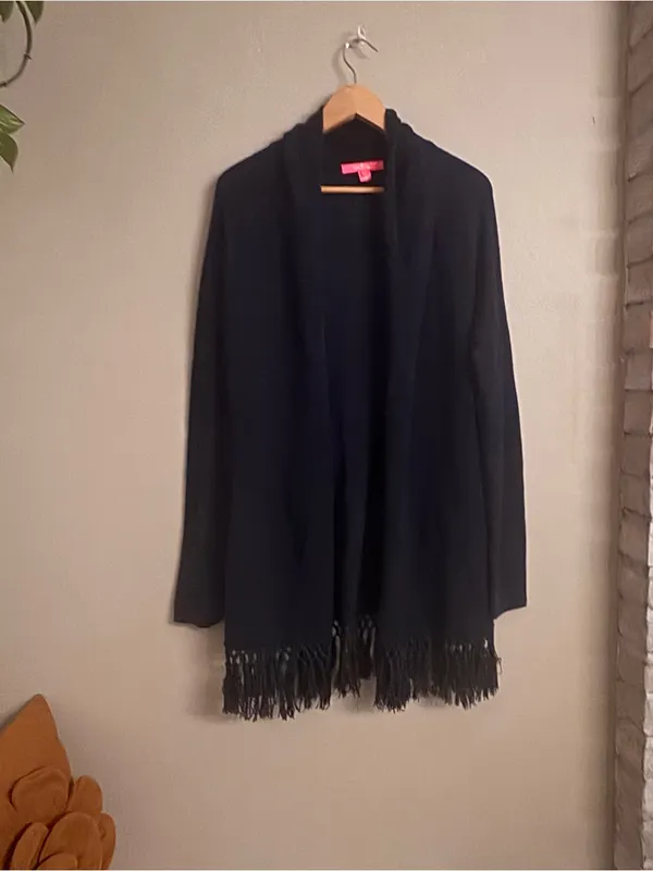 LILLY‎ PULITZER Tatum Fringe Cardigan - Image 2