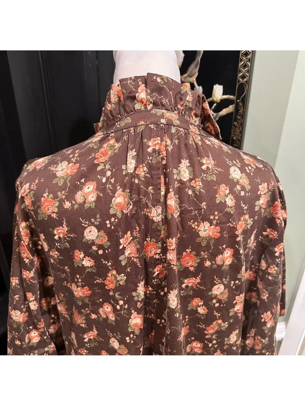 Tuckernuck “Crawford” Rosewood Chintz Floral Dress – Size 3XL - Image 8