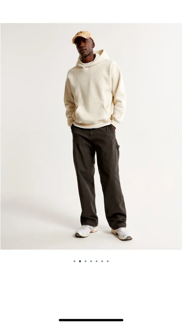 abercrombie men’s baggy hoodie - Image 2