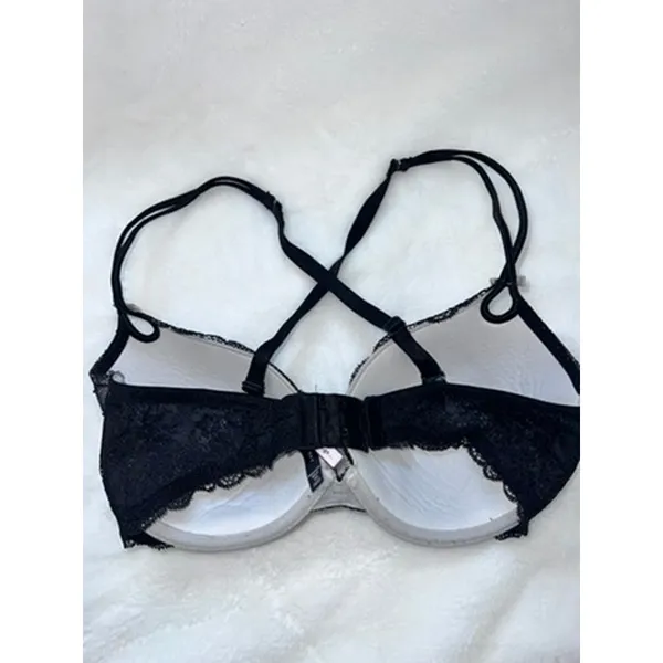 Victoria's Secret Sexy Little Things Lace‎ Push Up Bra 34DD Black - Image 2