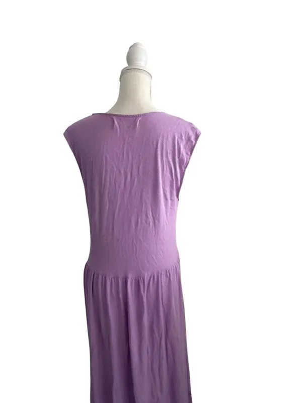 FREE PEOPLE Beach Lavender Purple Maxi Dress Size XS - Image 4
