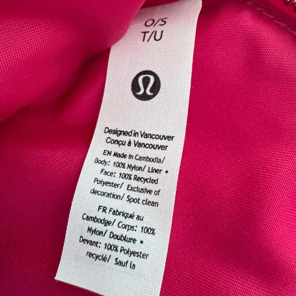 Lululemon Dual Pouch Wristlet Heart Passionate / Passionate / Gold - Image 16