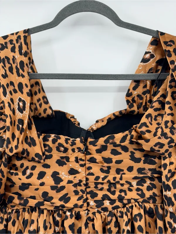 House of Harlow‎ 1960 x REVOLVE Burna Leopard Mini Dress M NWT $248 - Image 6