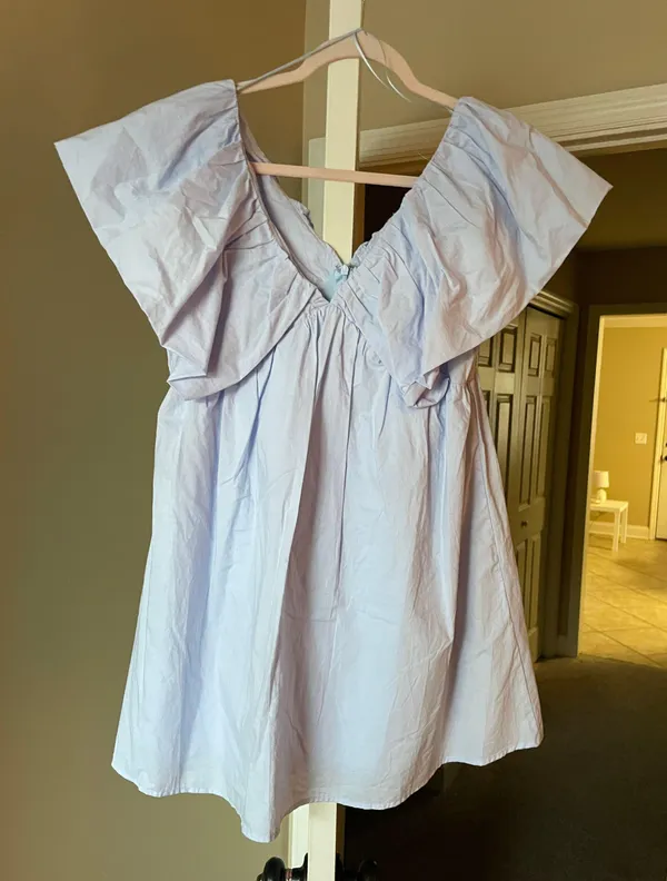 Pants Store Light Blue Dress - Image 2