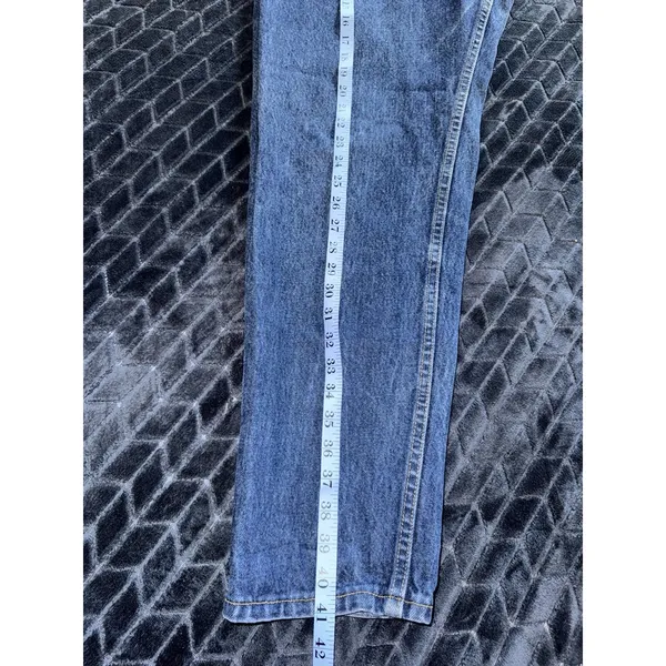 VTG Levis 551 Women's Relaxed Fit Tapered Leg 90s Made USA Jeans Sz 14‎ MED - Image 10