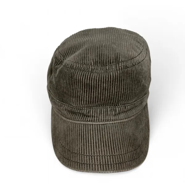 The North Face Y2K Faux Fur Lined Corduroy Hat Dark Green Women’s Small - Image 2