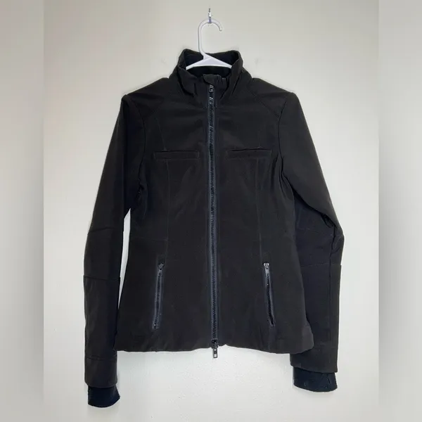 Roots outdoors softshell jacket women’s size S black full zip long sleeve‎ - Image 6