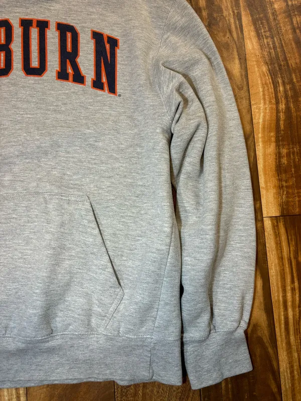 Y2K Auburn University grey hoodie Size M - Image 4
