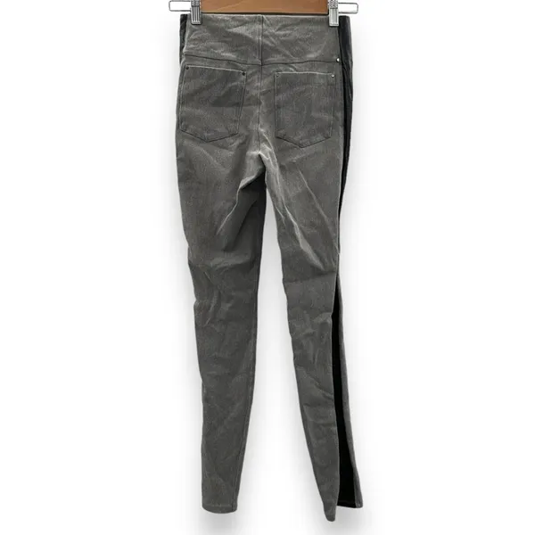 Lysse Women's Kasper Gray & Black Faux Leather Side Legging Pants Sz‎ XS NEW - Image 7