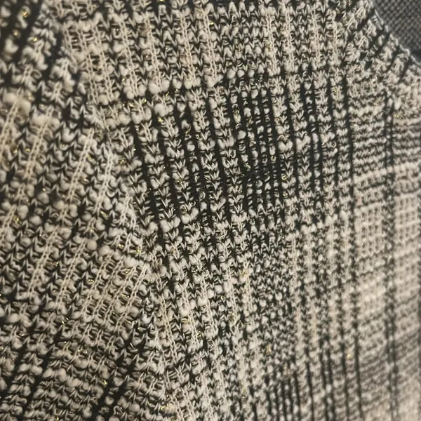 Designer Lea & Viola Tweed Top with Pearl Details Size Small Retail 110$ NWT - Image 10