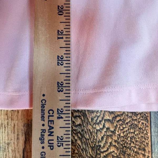 Pink Short Sleeved Polo Shirt - Image 8
