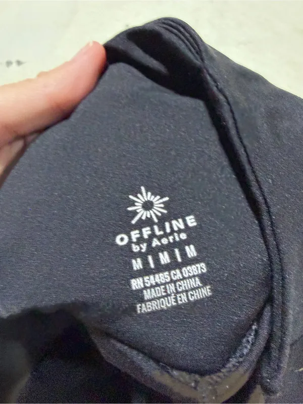 Aerie offline Black Women’s Athletic Skort Shorts medium - Image 7