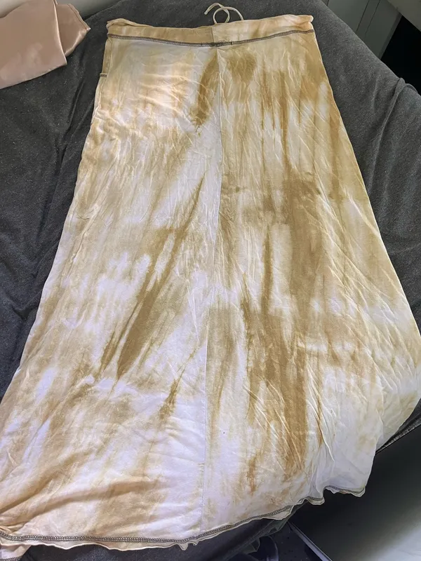 Coin 1804 Cream and brown maxi skirt - Image 2