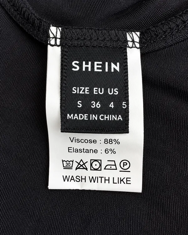 SHEIN Black Halter Mini Dress – Size S - Image 7