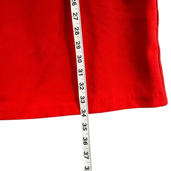 THML Shift Dress S Black Fleur De Lis‎ Red Colorblock Sleeveless Moulin Rouge - Image 11
