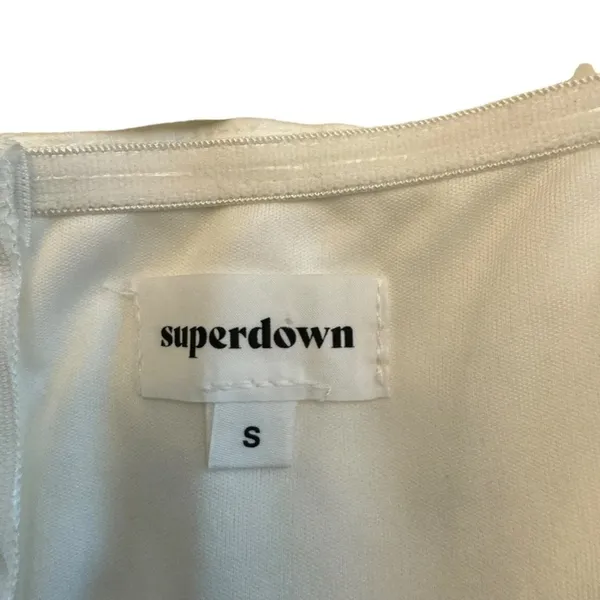 REVOLVE Superdown Stevie Sweetheart White Strapless Bodycon Mini Dress SM NWOT - Image 4