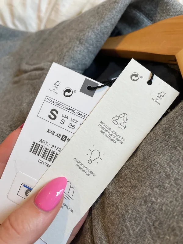 Zara Pea Coat - Image 3