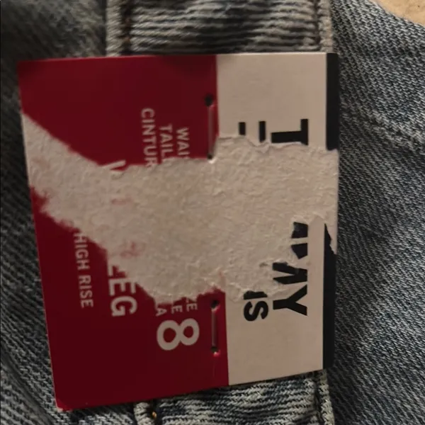 Tommy Hilfiger Casual Light Blue Ripped Jeans - Image 6