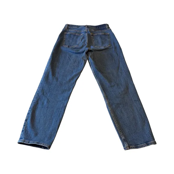 Abercrombie & Fitch Curve Love High Rise Mom‎ Jeans Blue 29/8 Medium Wash Denim - Image 6