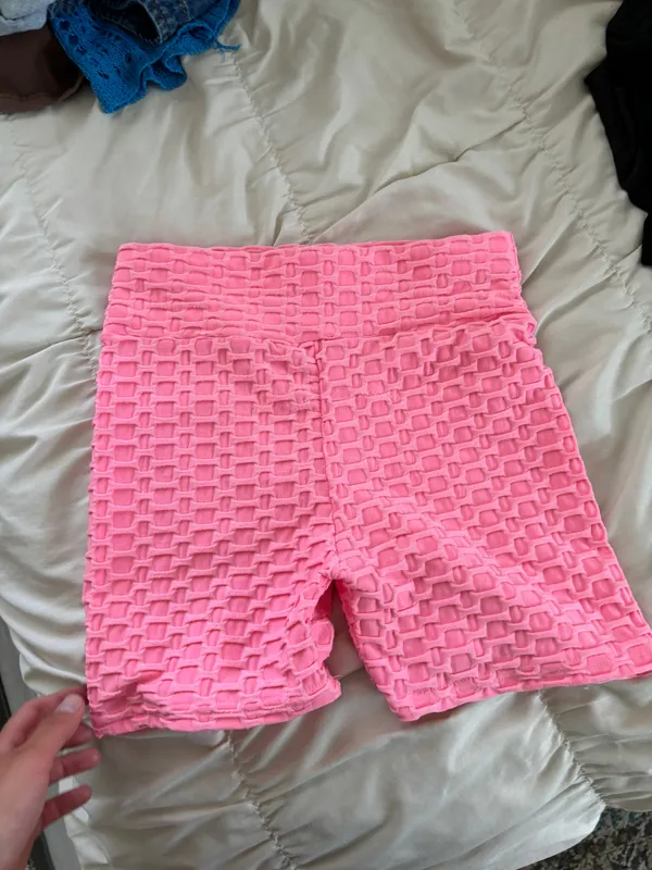 Pink Biker Shorts - Image 3